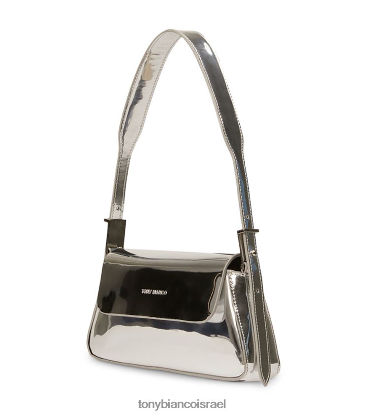 שקיות | נשים ברק כסף Tony Bianco תיק כתף וילה 8BNR8T684